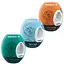 Набор мастурбаторов Satisfyer Masturbator Egg Set 3 шт. белый - миниатюра 1