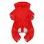 Дощовик для собак Waudog Clothes, водонепроникний, S35, В 47-51 см, С 35-39 см, червоний - мініатюра 3