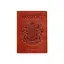 Кожаная обложка для паспорта коралловая с украинским гербом - миниатюра 7