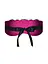 Мереживна маска Obsessive Roseberry One Size фуксія - мініатюра 3