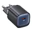 Мережевий зарядний пристрій Usams CC248 20W GaN Fast Charger (EU) - HC Series Чорний - мініатюра 1