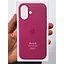 Оригинальный силиконовый чехол Apple Silicone Case MagSafe для iPhone 16 (6.1") Fuchsia MYY53ZM/A - миниатюра 2