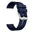 Ремінець силіконовий Tamister для годинника 22 мм Type D темно синій - мініатюра 2