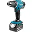 Шуруповерт-дрель аккумуляторный Makita DDF453RFE 18B 2х3 А/ч 42 Нм 0-400·0-1300 об/мин кейс 1.8 кг - мініатюра 1