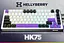 Клавіатура ігрова механічна HATOR HK-75-WV Hellyberry Switch USB White-Violet - мініатюра 8