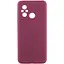 Чехол Lakshmi Silicone Cover Full Camera AAA для Xiaomi Redmi 12C Бордовый/Plum - миниатюра 1