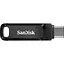 Флешка SanDisk USB 3.1 Ultra Dual Go Type-C 128Gb (150 Mb/s) - миниатюра 1