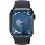 Смарт-годинник Apple Watch Series 9 GPS + Cellular 45mm Midnight Aluminum Case w. Midnight Sport Band - S/M (MRMC3) - мініатюра 2