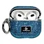 TPU чохол Bling World Rock Diamond для навушників AirPods 4 Блакитний - мініатюра 1