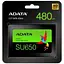 Накопитель SSD Adata Sata 2.5" 480GB Ultimate SU650 500 512 (ASU650SS-480GT-R) - миниатюра 5
