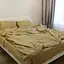 Комплект постельного белья сатин желтый золотой Gold - двуспальный - миниатюра 1