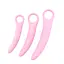 Набір фалоімітаторів Erospace Sweet Play A13 3 шт. рожевий - мініатюра 2