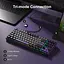 Клавіатура MageGee Light 87 Wireless Blue Whale Switch Dark Purple (6971969728721-UA) [164294] - мініатюра 7