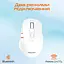 Мишка Meetion BTM032 Wireless/Bluetooth/USB White (MT-BTM032-B) - мініатюра 5