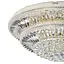 Люстра Brille потолочная торт с подсветкой LED E14 40W G (BCL-630C/9) - миниатюра 3
