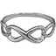 Серебряное кольцо Qvaliz Бесконечность. 901-00443 - миниатюра 1