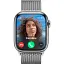 Смарт-часы Apple Watch Series 9 GPS + Cellular 45mm Silver S. Steel Case w. Silver Milanese Loop (MRMQ3) - миниатюра 5