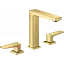 Змішувач Hansgrohe Metropol 160 для умивальника на 3 отвори Polished Gold Optic 32515990 Золотий - мініатюра 1