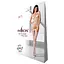 Откровенный бодистокинг с глубоким декольте Passion BS075 white One size - миниатюра 5