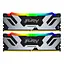Память для настольных компьютеров Kingston Fury 32 ГБ (2x16 ГБ) DDR5 6400 МГц Renegade Silver RGB (KF564C32RSAK2-32) - миниатюра 1