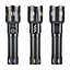 Ліхтар ручний Coba CB-G62-TG акумуляторний з режимом zoom 1x26650/3xAAA Type-C FLUORESCENCE - мініатюра 6