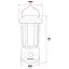 Фонарь кемпинговый Intertool LB-0210 подвесной аккумуляторный светодиодный рассеянный свет - миниатюра 6
