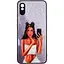TPU+PC чехол Epik Prisma Ladies для Xiaomi Redmi 9A Black in White - миниатюра 1