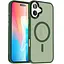 Чохол Ummi Colorful with MagSafe для Apple iPhone 17 6.3" Зелений/Dark Green - мініатюра 1