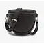 Шкіряна сумка поясна-кроссбоді Vacation чорна - мініатюра 1