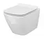 Унітаз підвісний CET B220 Cersanit City Square CleanOn з дюропластовим Slim сидінням SoftClose+QuickRelease 30412 - мініатюра 1