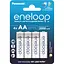 Аккумулятор Panasonic AA Eneloop 2000mAh NI-MH * 4 (BK-3MCDE/4CP) - миниатюра 1