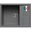 Кухонна мийка Elleci Unico 125 TITANIUM 73 - мініатюра 1