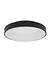Світильник стельовий Nowodvorski 11207 Nikki Round LED 1x48W 3000K 4000Lm IP20 чорний - мініатюра 1