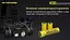 Ліхтар налобний Nitecore HC65 1000LM + Батарея 3400 mAh (оригінал) ліхтарик - мініатюра 3