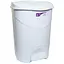 Ведро Irak Plastik Bella с педалью круглое 30 л белое (00-00004565) - миниатюра 1