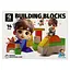Дитячі дерев'яні будівельні блоки "Місто" QB700-008, 14 елементів - мініатюра 1
