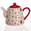Заварочный фарфоровый чайник Yiwu Merry Christmas 1 литр horeca CR-1-15 - миниатюра 5