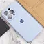 Чохол Epik Silicone Case Full Camera Protective (AA) для Apple iPhone 14 Pro Max (6.7) Блакитний/Lilac Blue - мініатюра 5