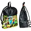 Рюкзак-мешок для обуви,спортивной формы Майнкрафт "Minecraft" детская сумка для сменки с расширителем (01287) - миниатюра 1