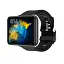 Смарт-часы с Sim картой 4G LEMFO LEMT 1G+16G силиконовый ремешок Black Black (16346) - миниатюра 3