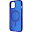 Оригинальный противоударный чехол Tech21 Evo Check MagSafe Blue для iPhone 13/14 (T21-9818) - миниатюра 1