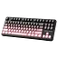 Клавиатура Attack Shark X87 Side Printed RGB Gradient Pink - миниатюра 2
