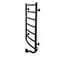 Полотенцесушитель UNIO LD ER 700-500-7 BLK Лестница Дуга электро черная (21669) - миниатюра 2
