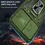 Ударостійкий чохол Camshield Army Ring для Samsung Galaxy S21+ Оливковий / Army Green - мініатюра 4