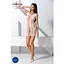 Откровенное платье-сетка Passion BS073 white One size - миниатюра 2
