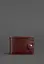 Шкіряне портмоне 4.3 бордове - мініатюра 2