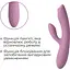 Вібратор-кролик із перлинною стимуляцією точки G Svakom Trysta Neo Violet - мініатюра 6