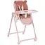 Стульчик для кормления El Camino ME 1037 Crystal Bear Pink мягким сиденьем в стиле мишки - миниатюра 1