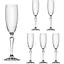 Набор бокалов для шампанского Lora Камея 170 мл 6 шт. NGC214SETCHAMP - миниатюра 1