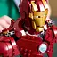 Конструктор LEGO Super Heroes Marvel Бюст Залізної Людини MK4, 436 деталей (76327) - мініатюра 13